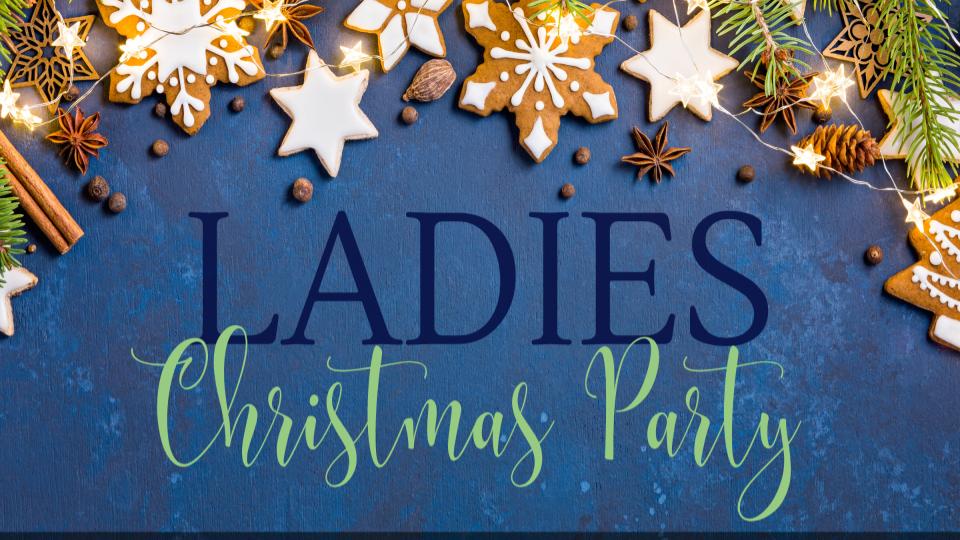 Ladies Christmas Party Harmony Christian Church